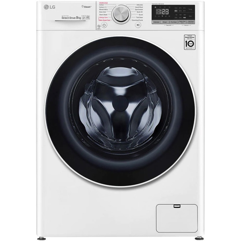 washing machine lg f4r5vyg0w 9kg white 2022 فروشگاه اینترنتی بانه خرید