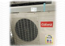 کولر گازی سرمایشی و گرمایشی گالانس با ظرفیت 24 هزار  GALANZ SPLIT HOT AIR COOLER  GCASH-24H 24 BTU